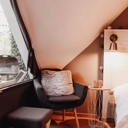 Scandinave Avec Sauna Ir - In The Woods Chalet Gesves