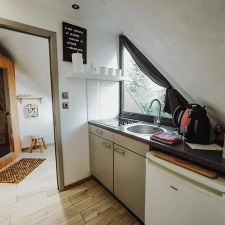 Scandinave Avec Sauna Ir - In The Woods Chalet Gesves