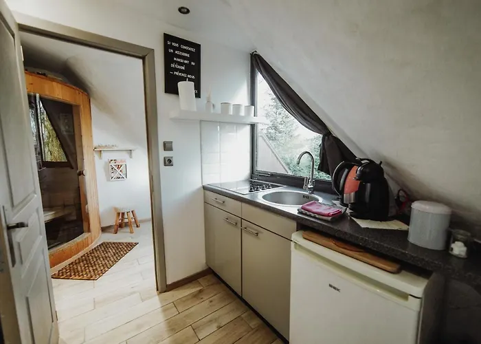 Scandinave Avec Sauna Ir - In The Woods Chalet Gesves